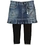 Zana Di Girls 2-6x Pleated Flounce Scooter