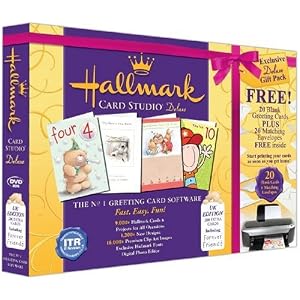 Hallmark Card Studio Deluxe Gift Pack (PC DVD)