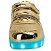 Tokee Unisex Light Up Shoes USB Charging Led Sneakers for Toddler and Little Kid