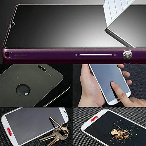 Front and Back Luckqingran® Apple iPhone 4 / 4S Premium Genuine Tempered Glass Screen Protector Guard Film (HD Ultra Clear 99% / 9H Surface Hardness / Anti burst / 0.3mm Ultra Slim / 2.5D Radians Edge)