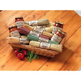 Deluxe Pasta and Sauce Gift Basket Featuring Marinara, Artichoke, Sun-dried Tomato, and... by Rossi Pasta