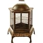 Oakland Living 8026AB Pentagon Chimenea/Fire Pit Antique Bronze