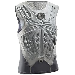 Thor MX Quadrant Adult Roost Deflector Off-Road Motorcycle Body Armor - Charcoal