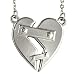 UNIQUE WOMEN / GIRL HEART STYLE CHARM NECKLACE PENDANT, Broken Heart