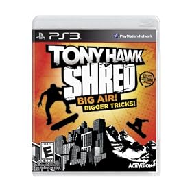 Tony Hawk: Shred Stand-Alone Software: Playstation 3: Video Games