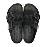 (ピープルフットウェア)PEOPLE FOOTWEAR サンダル NC04 レノン The Lennon EVA 軽量 クラッシック シンプル 112.POLAR GREY/BLACK M4/W6 (約22cm)