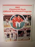 1987 Cincinnati Reds Official Yearbook/Program -- Marge Schott and Pete Rose on cover -- Baseball