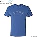 Fit Four F4 Muscle T, Athletic Fit Tri-Blend Short Sleeve T Shirt - for Fitness, WODs, Weightlifting (M, Royal Blue)
