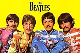 The Beatles Poster Print, 36x24