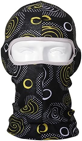Dots Cycling Hiking Full Face Mask Unisex Sport Windproof Bandana Lycra Hood
