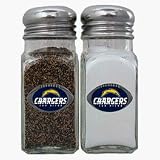 Review Bergamot  / San Diego Chargers Salt and Pepper Shaker Set