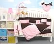 Boutique Pink & Brown Suede 10pcs Baby Crib Bedding Set