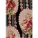 April Cornell Black Victoria Portrait Waffleweave Tea Towels