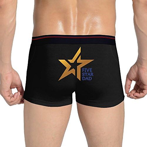 Five Star Dad Best Gift For Dad Grandpa Men Sexy Boxer Brief Underwear