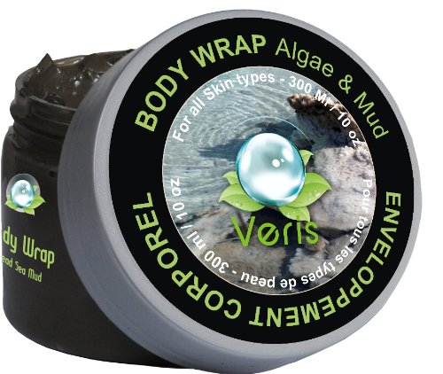 Veris Dead Sea Natural Cosmetics, Mud & Algae Body Wrap for All Skin Types