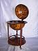 Compact Italian Renaissance Old World Globe Bar