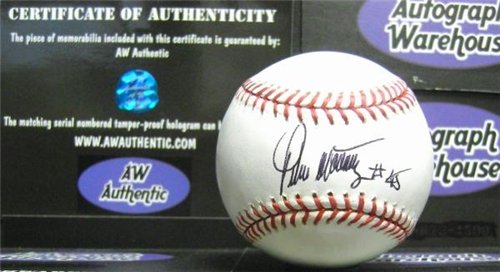 Pedro Martinez Autographed/Hand Signed MLB Baseball