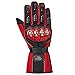 ILM Alloy Steel Motorcycle Riding Gloves Warm Waterproof Windproof for Winter Use (XXL, RED(WINTER))
