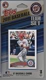 2011 Topps Limited Edition Washington Nationals Baseball Card Team Set (17 Cards) - Not Available In Packs!!
