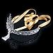 Pixnor Luxury Bling 1920s Flapper Great Gatsby Tiara Pearl Crown Bridal Wedding Head Hair