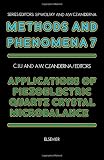 Applications of piezoelectric quartz crystal microbalances