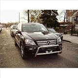 07-11 Mercedes-Benz GL450 Black Horse Stainless Steel Bull Bar Free Installation in... by Black Horse