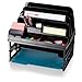 Officemate Side Load Sorter and Organizers with Two Letter Trays, Black (22155)