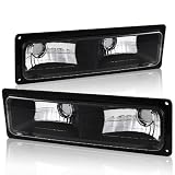 88-02 Chevy GMC C10 Truck Black Housing Bumper Signal Parking Light by HK5