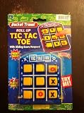 Jaru Jr3256 Pocket Size Travel Tic Tac Toe 2 Player Game with Sliding Scorekeepers