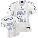 Women`s San Diego Chargers #21 LaDainian Tomlinson Fashion Replica Jersey - L