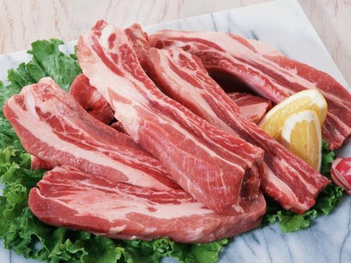 国産豚スペアリブカット(500g)冷凍パック