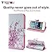 iPhone 6 Plus Case, iPhone 6s Plus Case, Classic Cherry Blossom Flip Wallet PU Leather Case (with Card Slots & Magnetic Flap Closure) Stand Case Cover for Apple iPhone 6 Plus