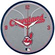 Cleveland Indians MLB Round Wall Clock