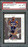 2001 Fleer Premium Michael Jordan #5 PSA 8 Washington Wizards Professionally Graded Basketball Card- Mint Condition - Shipped In Protective Screwdown Case!