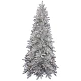 Vickerman 3′ x 26″ Silver Ashley 100Clear (K884736) Silver Colored Christmas Tree K884736 173T