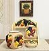 3-D MIxed Fruit Ceramic 2-Pcs Candy Jar and Rack 11
