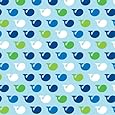 Creative Converting Ocean Preppy Boy Birthday Beverage Napkins, 16-Count