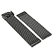 Threeeggs Moto 360 2 Watch Band (2nd Gen, 46mm 2015) Stainless Steel Watch Strap Adjustbable Bracelet Band (Mesh Black)