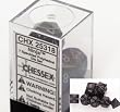 Chessex Speckled Ninja 7 piece dice set