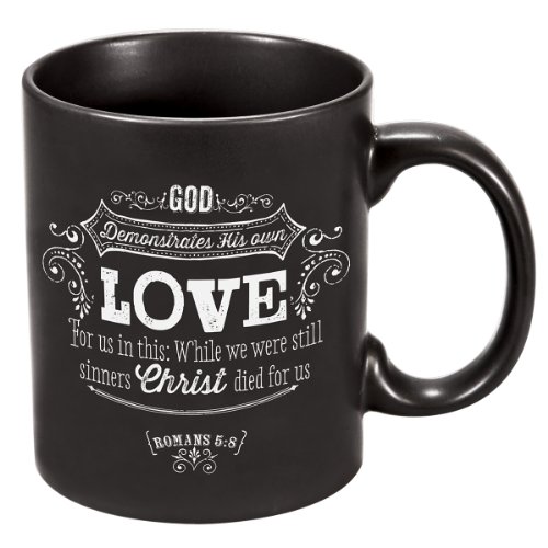 11 oz black mug - love rom 5: 8