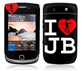 Music Skins MS-JB110199 BlackBerry Torch- 9800- Justin Bieber- I Heart JB S ....