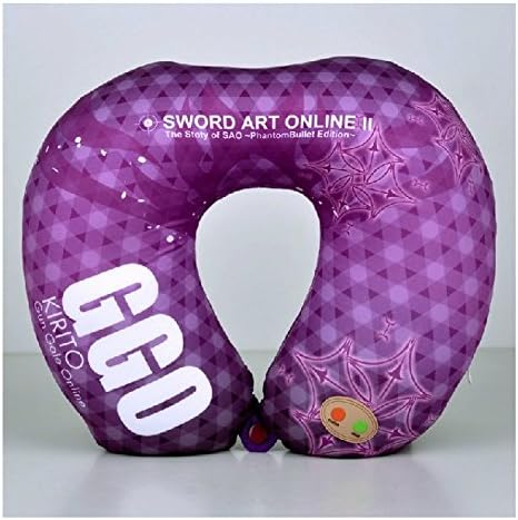 Sword Art Online Kirigaya Kazuto massage U shaped pillow Ultra Comfort Massage Travel Neck Pillow car Drive Pillows