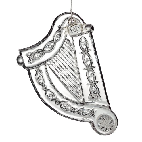 Waterford Crystal 2013 Irish Harp Ornament Waterford Crystal 2013 Irish Harp Ornament