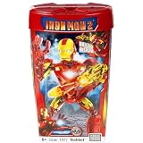 Mega Bloks Build 55pc Iron Man 2 Mark V1 Techbot New