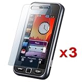 3-Pack Samsung S5230 Combo Screen Protector for Samsung S5230
