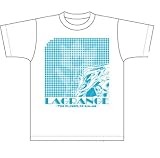 輪廻のラグランジェ Tシャツ だまし絵(ドット)柄 ホワイト サイズ:XL