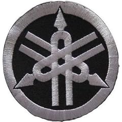 Logo Aufn�her / Iron on Patch " YAMAHA "