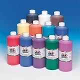Color Splash ! 32 - Oz. Liquid Tempera Paint Assortment ( Pack of 12 ) - B000GPROLC