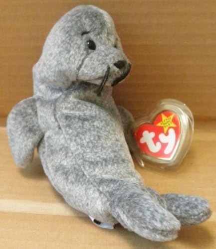 TY Beanie Babies Slippery the Seal Plush Toy Stuffed Animal by G35832784