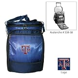 Texas A&M Aggies NCAA Avalanche Picnic Cooler on Wheels (Navy) (Embroidered Logo)